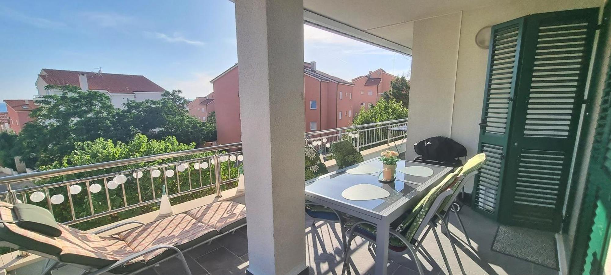 Apartment Zana Novalja Exterior foto